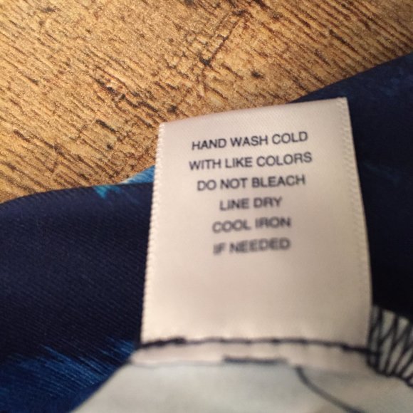 Sunsets&Sweet Tea Blue Diamond Knit Pants Sz L NWT - Picture 8 of 8